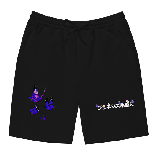 "GENESIS4EVER" BUTTERFLY SHORTS (BLACK)