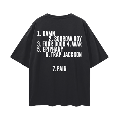 "GENESIS4EVER" ORIGINAL OVERSIZED T-SHIRT (BLACK)